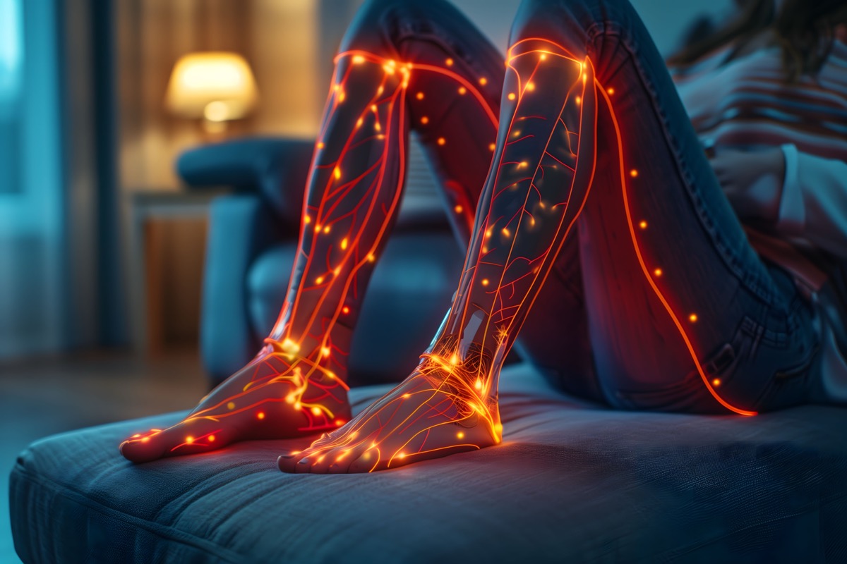 Neuropathy nerve pain in legs and feet